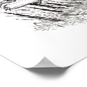 "Kaine and the Chimera" - Tracy Leschイラストレーション ポスター (角)