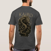KAIROドラゴングラフィックTシャツ Tシャツ (裏面)