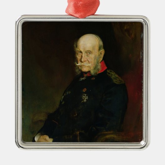 KaiserウィルヘルムI 1888年 メタルオーナメント (正面)