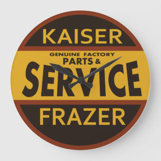 Kaiser Frazerサービスヴィンテージ符号 ラージ壁時計