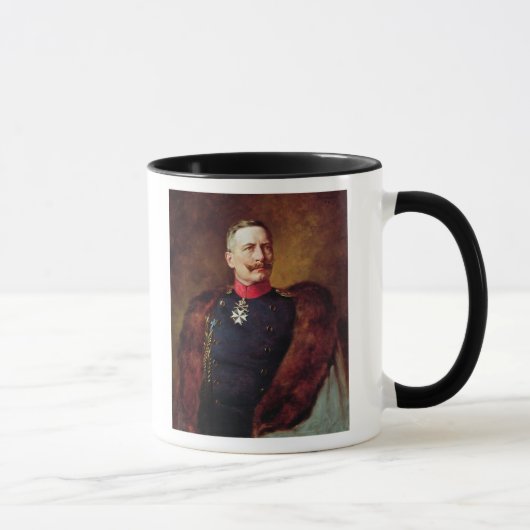 Kaiser Wilhelm IIのポートレート マグカップ (右)
