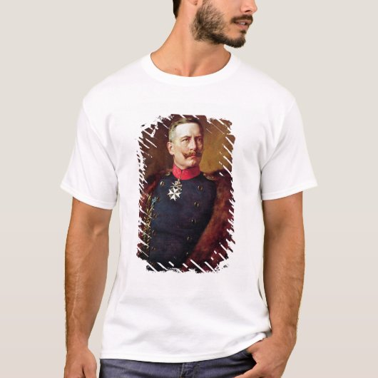 Kaiser Wilhelm IIのポートレート Tシャツ (正面)