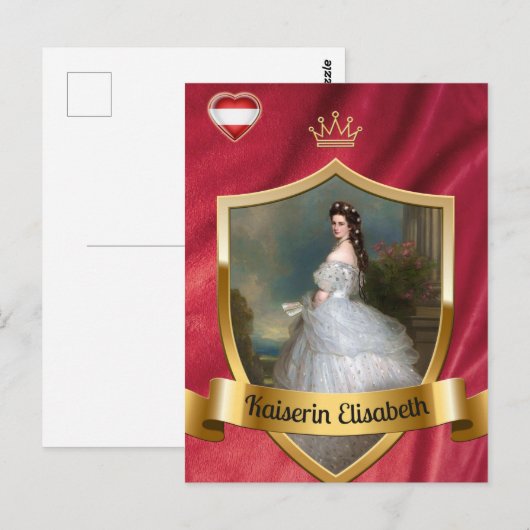 Kaiserin Elisabeth - Sissi ポストカード (正面/裏面)