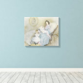 Kaiserin Elisabeth von Österreich – Sisi キャンバスプリント (インサイチュ (ウッドフロア))