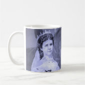 Kaiserin Elisabeth von Österreich zu Pferde – Sisi コーヒーマグカップ (左)