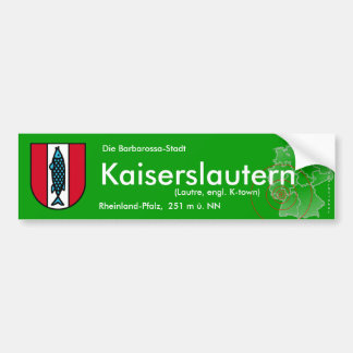 Kaiserslautern 4 バンパーステッカー