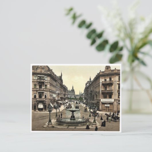 Kaiserstrasse、本管(すなわちブランクフルトaのフランクフォート ポストカード (スタンド正面)