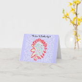 Kaitlinの年齢6著"日曜日" カード (黄色い花)