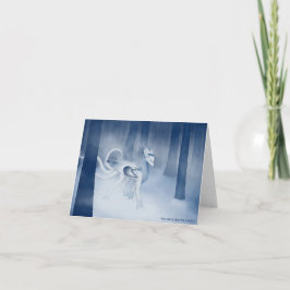 Kaiya空白のなカードによる"冬冷え"は-湧き出ます カード