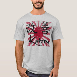 Kaizen -レトロのスタイル tシャツ