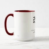 Kaizen 日本の哲学 成長マインド コーヒー マグカップ (左)