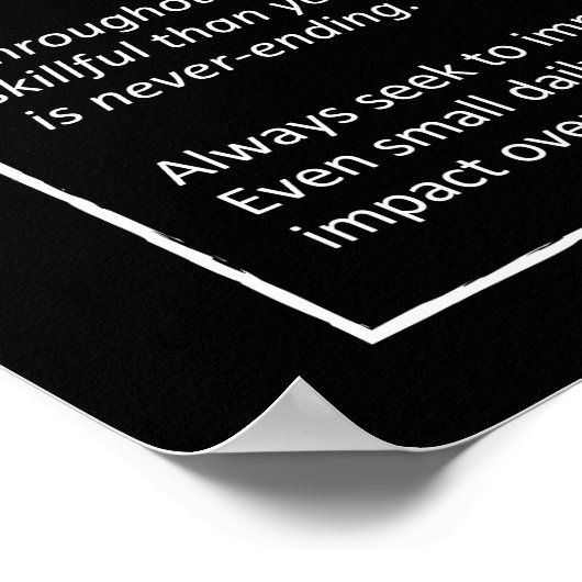 Kaizen - Japanese Concept For Success ポスター (角)