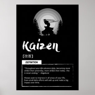 Kaizen - Japanese Concept For Success ポスター