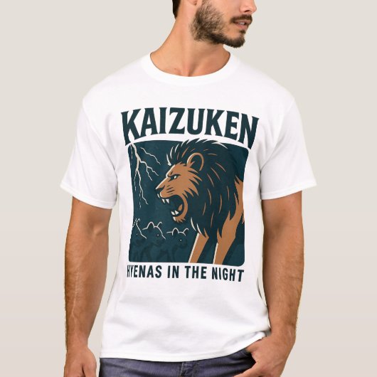Kaizuken Hyenas in the Night Tシャツ (正面)
