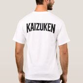 Kaizuken Let It Burn Tシャツ (裏面)