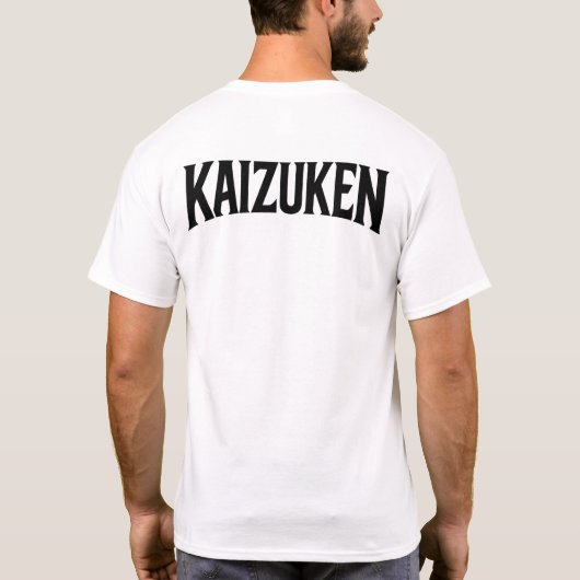 Kaizuken Let It Burn Tシャツ (裏面)
