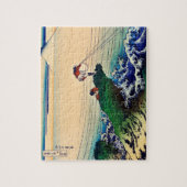 Kajikazawa in Kai Province by Katsushika Hokusai ジグソーパズル (縦)