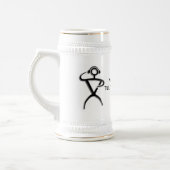 Kajira及びチャック愛Stien ビールジョッキ (左)