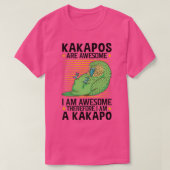 Kakapo are fantastic flightless parrots tシャツ (デザイン正面)