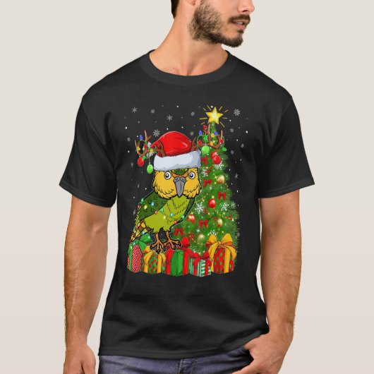 Kakapo Bird   Xmas Holiday Santa Kakapo Christmas  Tシャツ (正面)