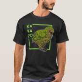 Kakapo birds biologist birdwatchig ornithologist   tシャツ (正面)