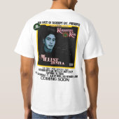 Kakasion Krys Hustlaの広告宣伝のワイシャツ Tシャツ (裏面)