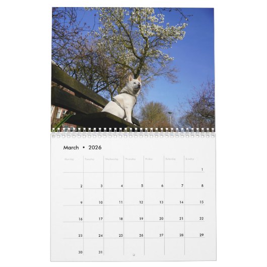 Kaki-Maru Calendar 2026 カレンダー (3月 2026)