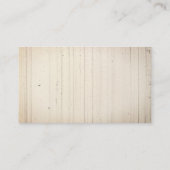 Kaktus mit Hut 名刺 (裏面)