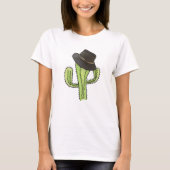 Kaktus mit Hut Tシャツ (正面)