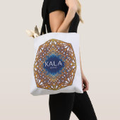 KALA: 太陽の織物 トートバッグ (クローズアップ)
