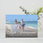 Kala Christouyennaギリシャエレガントのクリスマスフォト シーズンカード (スタンド正面)