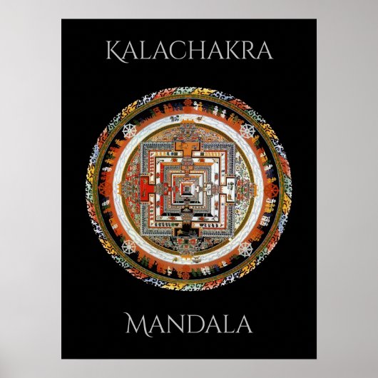 Kalachakra Mandala ポスター (正面)