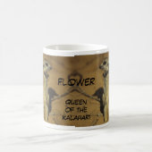 Kalahariのマグの花の女王 コーヒーマグカップ (中央)