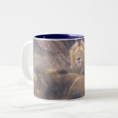 Kalahariのライオン ツートーンマグカップ (正面左)