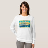 Kalakalaフェリー、流線形になる世界第1 Tシャツ (正面フル)