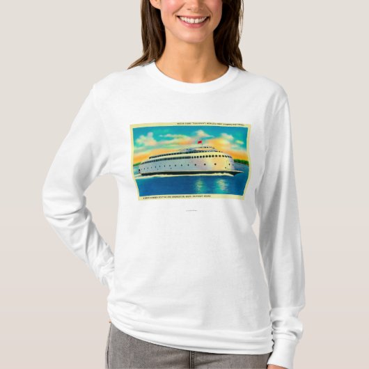 Kalakalaフェリー、流線形になる世界第1 Tシャツ (正面)