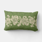 KalakauaのハワイのハイビスカスのボーダーKL301 ランバークッション (裏面)