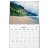 Kalalauの谷のカレンダー カレンダー (2月 2026)