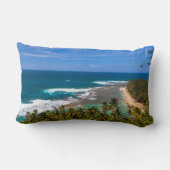 Kalalau+Trailから見たTunnels Beach ランバークッション (裏面)