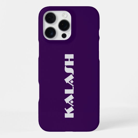 KALASH ベアリーテレ iPhoneケース (裏面)
