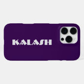 KALASH ベアリーテレ iPhoneケース (裏面横)