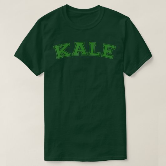 Kale Vegetarian Vegan Eat Kale Tee Tシャツ (デザイン正面)