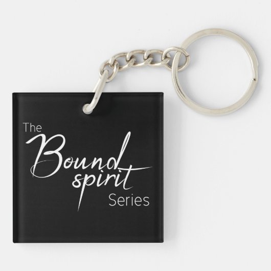 Kalebは最も最高のな男の子の正方形のキーホルダーはです(暗い) キーホルダー (裏面)