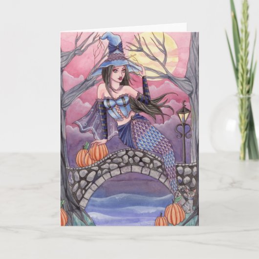 Kalei -ハロウィンの人魚カード カード (正面)