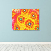 Kaleido Starburst – Premium Canvas Print キャンバスプリント (インサイチュ (ウッドフロア))
