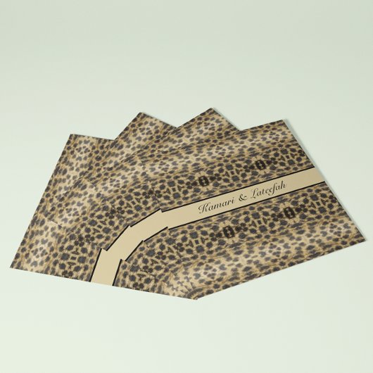 KaleidoCheetah,カスタム 招待状