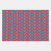 KaleidoDreamsカラースセットの魅力的なスプラッシュ10 ラッピングペーパーシート (正面3)