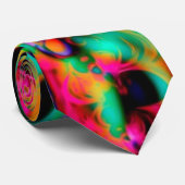 Kaleidoscope Apophysis Fractal Art - I ネクタイ (ロール)