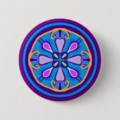 Kaleidoscope button 缶バッジ (正面)