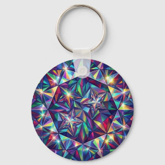 Kaleidoscope Energy Mandala – Color Keychain キーホルダー